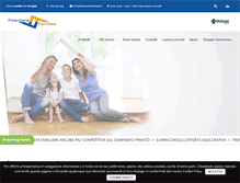 Tablet Screenshot of finanziariafamiliare.com